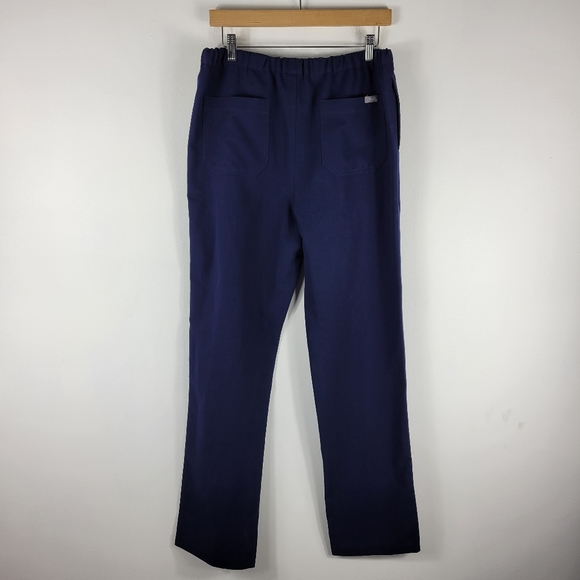 Figs Technical Collection Pull On Tie Waist Straight Leg Scrub Pants Tall - Picture 10 of 11